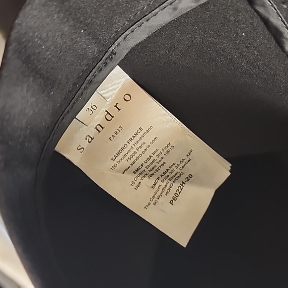 Sandro red stripe pant - Picture 4 of 5